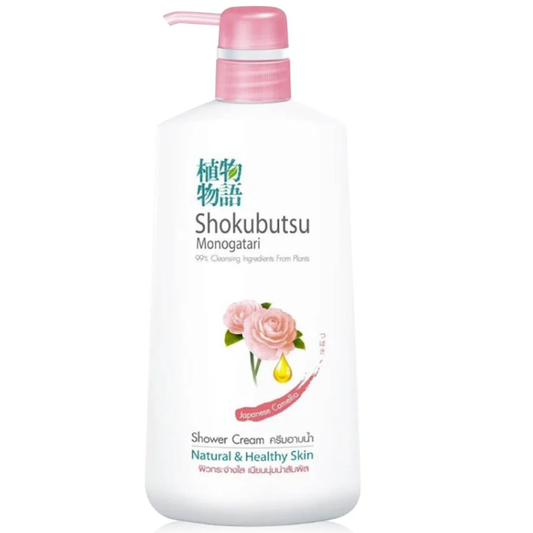 Shokubutsu Monogatari Japanese Camellia Shower Cream 500ml