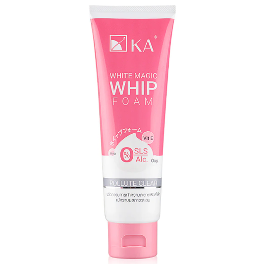 KA White Magic Whip Foam - Pollution Clearing Facial Cleanser 100g