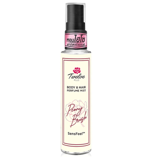 Twelve Plus Body & Hair Body Mist Peony Brush 25ml