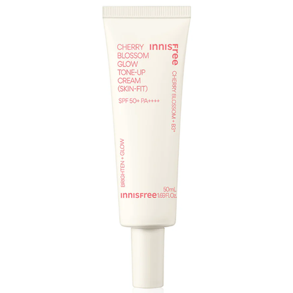 Innisfree Jeju Cherry Blossom Tone-Up Cream 50ml - Brightening & Hydrating