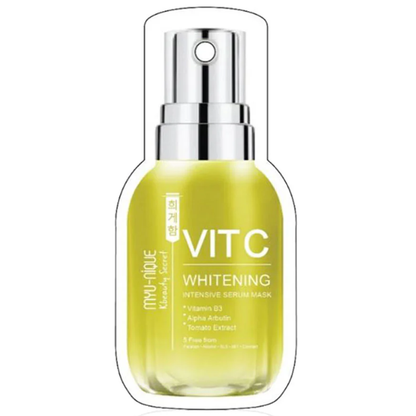 MYU-NIQUE Vitamin C Whitening Serum Mask 25g – Pack of 3