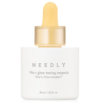 NEEDLY Vita C Glow Toning Ampoule 30ml - Brighten & Revitalize Skin