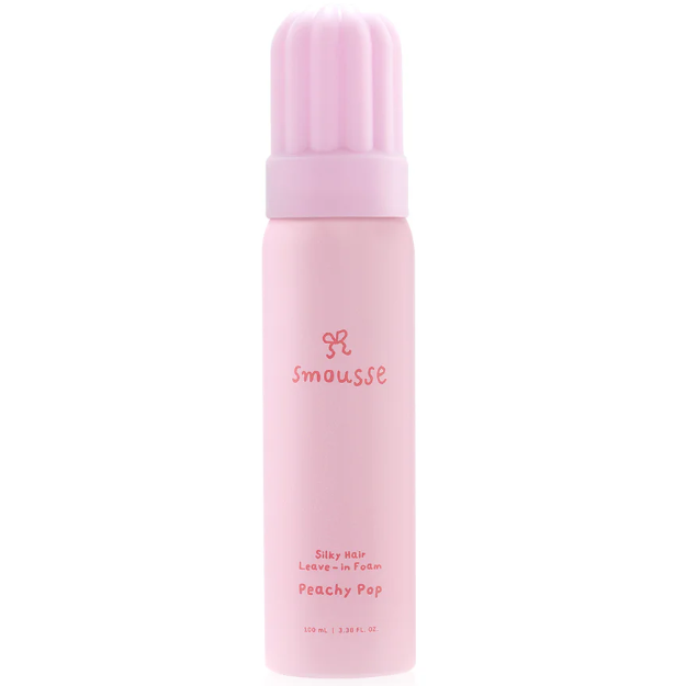 Smousse Silky Hair Leave-In Foam Peachy Pop 100ml - Nourishing & Lightweight