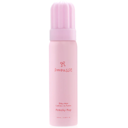 Smousse Silky Hair Leave-In Foam Peachy Pop 100ml - Nourishing & Lightweight