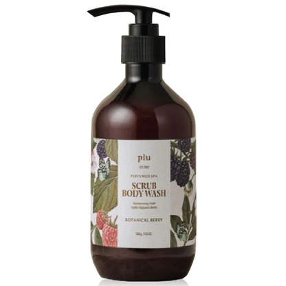 Plu Perfumed Spa Body Wash Botanical Berry 500g - Luxurious & Refreshing