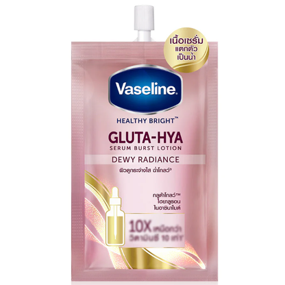 Vaseline Healthy Bright Gluta-Hya Serum Burst Lotion - Dewy Radiance 30ml (Pack of 3)