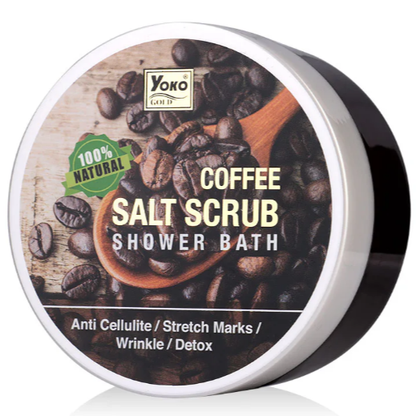 Yoko Gold Coffee Salt Scrub for Shower and Bath - 240g