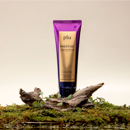 Plu Prestige Therapy Body Scrub 180g – Luxurious Exfoliation & Hydration