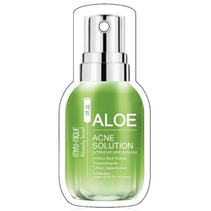 MYU-NIQUE Aloe Acne Solution Intensive Serum Mask - 25g (Set of 3)