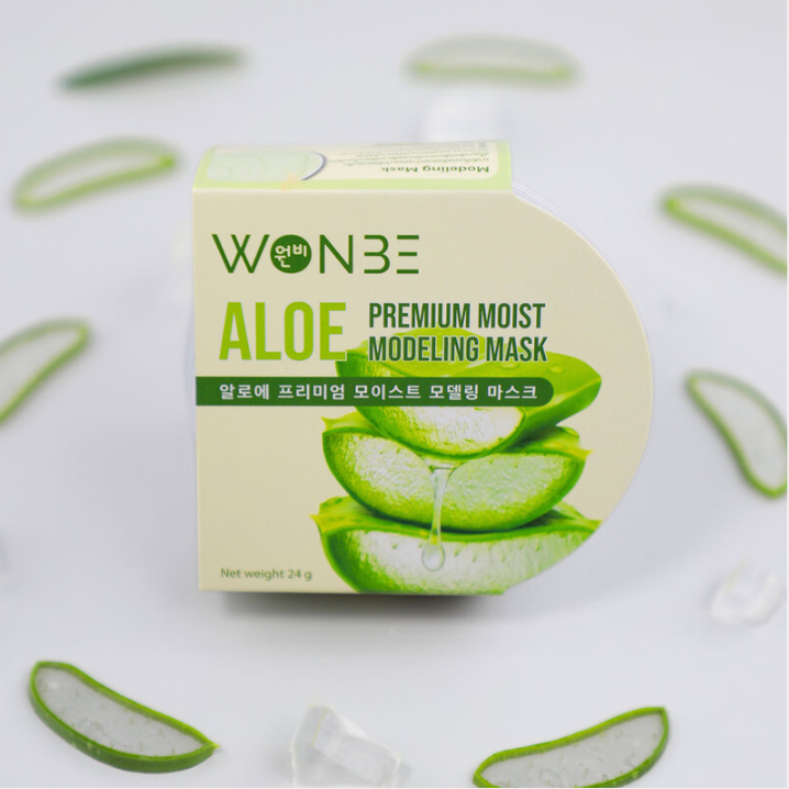WONBE Aloe Premium Moisturizing Modeling Mask – 24g (Pack of 3)