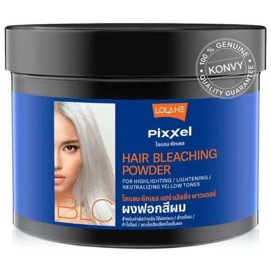Lolane Pixxel Hair Bleaching Powder 350g - Professional Lightening for Stunning Blonde Shades