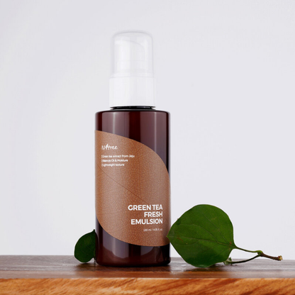 Isntree Green Tea Fresh Emulsion 120ml - Soothing Hydrating Care