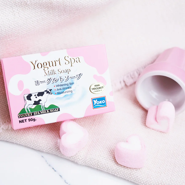 Yoko Yogurt Spa Milk Soap 90g – Pack of 2 for Gentle, Nourishing Cleanse