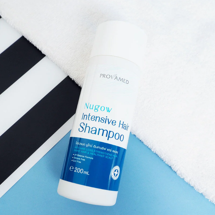 Provamed Nugow Intensive Hair Shampoo 200ml - Nourish & Strengthen Your Hair