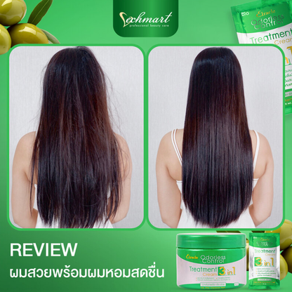 Green Bio Elracle 3-in-1 Odorless Hair Treatment Cream 30ml (Pack of 6)