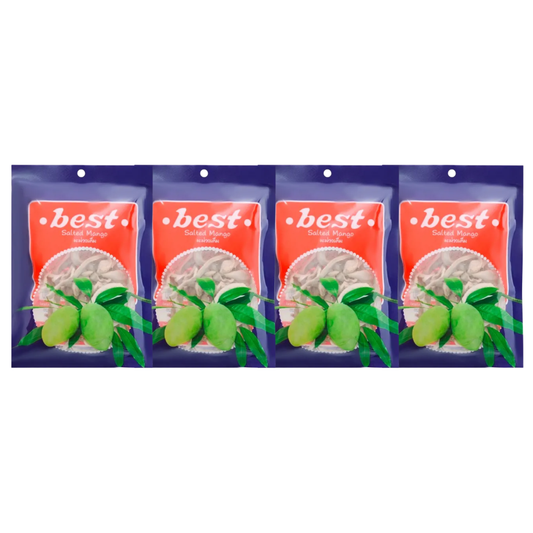 Premium Salted Mango Snack 40g - Pack of 4