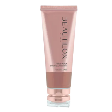 Beautilox First Walk Body Glow Serum – 100ml with Radiant Cocktail Dress Finish