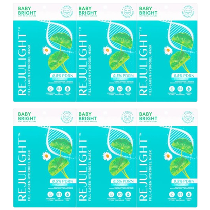 Baby Bright - Rejulight Fill-lagen Hydrogel Mask 20g. (Pack of 6)