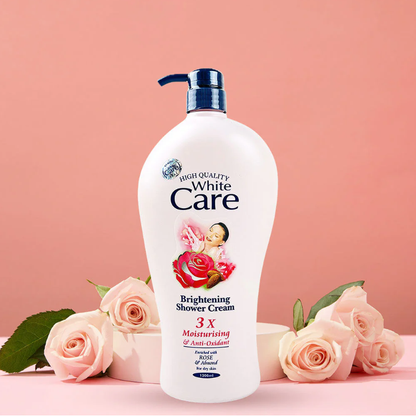White Care Brightening Shower Cream 1200ml – Gentle Skin Renewal