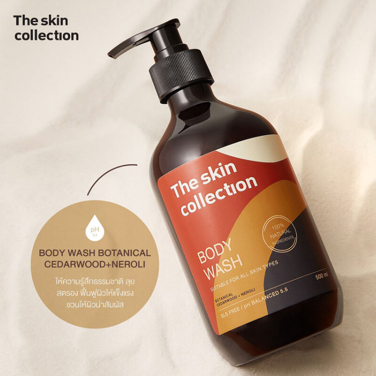 The Skin Collection Botanical Cedarwood & Neroli Body Wash 500ml
