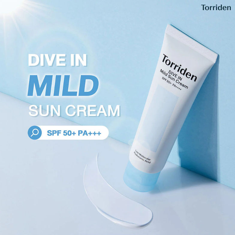 Torriden Dive In Low Molecular Hyaluronic Acid SPF50+ PA++++ Sun Cream 60ml