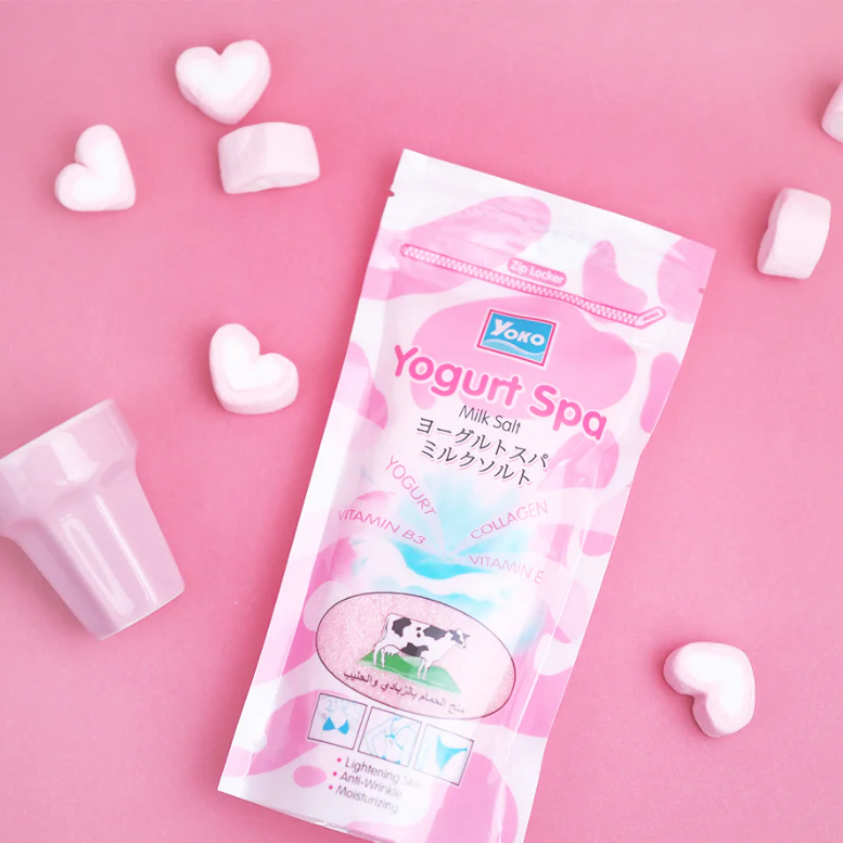 Yoko Yogurt Spa Milk Salt - 300g for Nourishing Relaxation