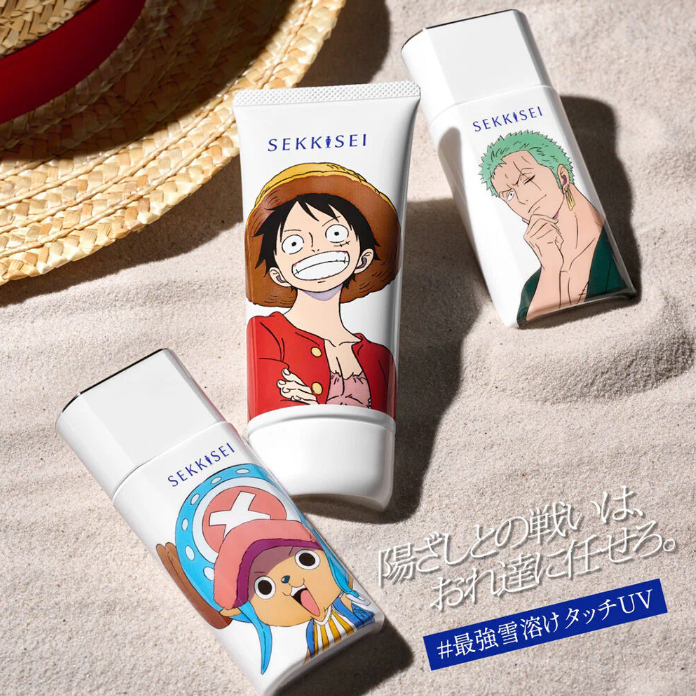 KOSE Sekkisei UV Defense Essence Gel SPF50+ PA++++ - Limited Luffy Design 90g