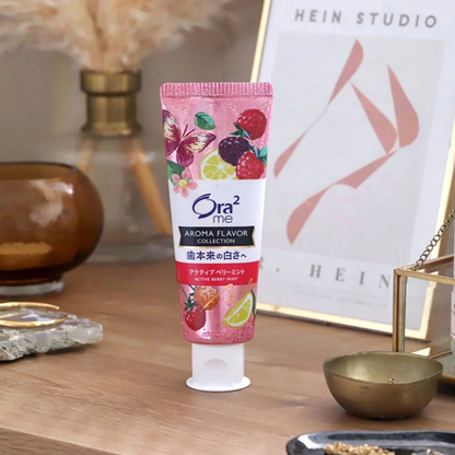 Ora2 Me Aroma Active Berry Mint 130g - Refreshing Toothpaste for Superior Oral Care