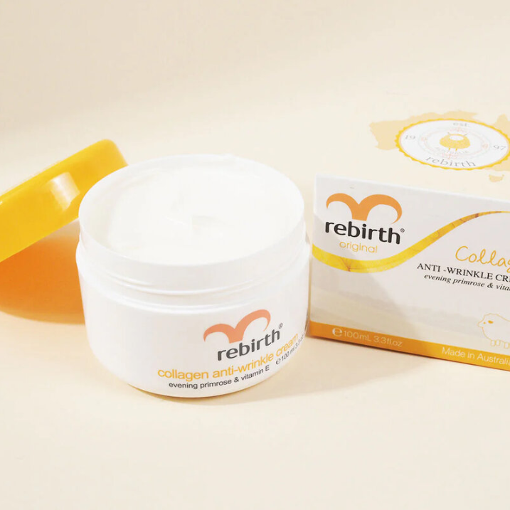 Rebirth Collagen Anti-Wrinkle Cream 100ml - Youthful Skin Solution