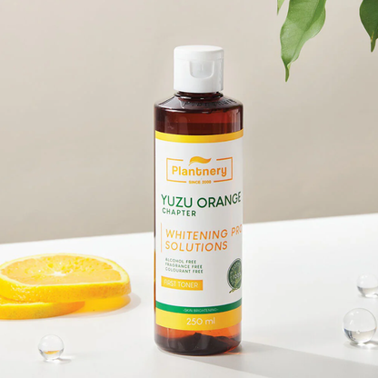 Plantnery Yuzu & Orange First Toner 250ml – Refresh & Revitalize