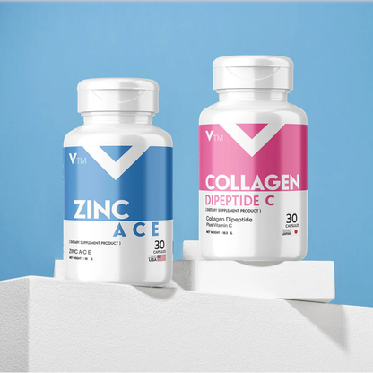 VTM Zinc A, C & E - 30 Capsules for Immune Support