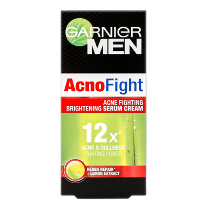 Garnier Men Acno Fight Brightening & Acne Serum 40ml - Made in Indonesia