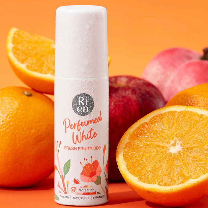 Ri en Perfumed White Fresh Fruity Deodorant 30ml – Long-Lasting, Natural & Gentle