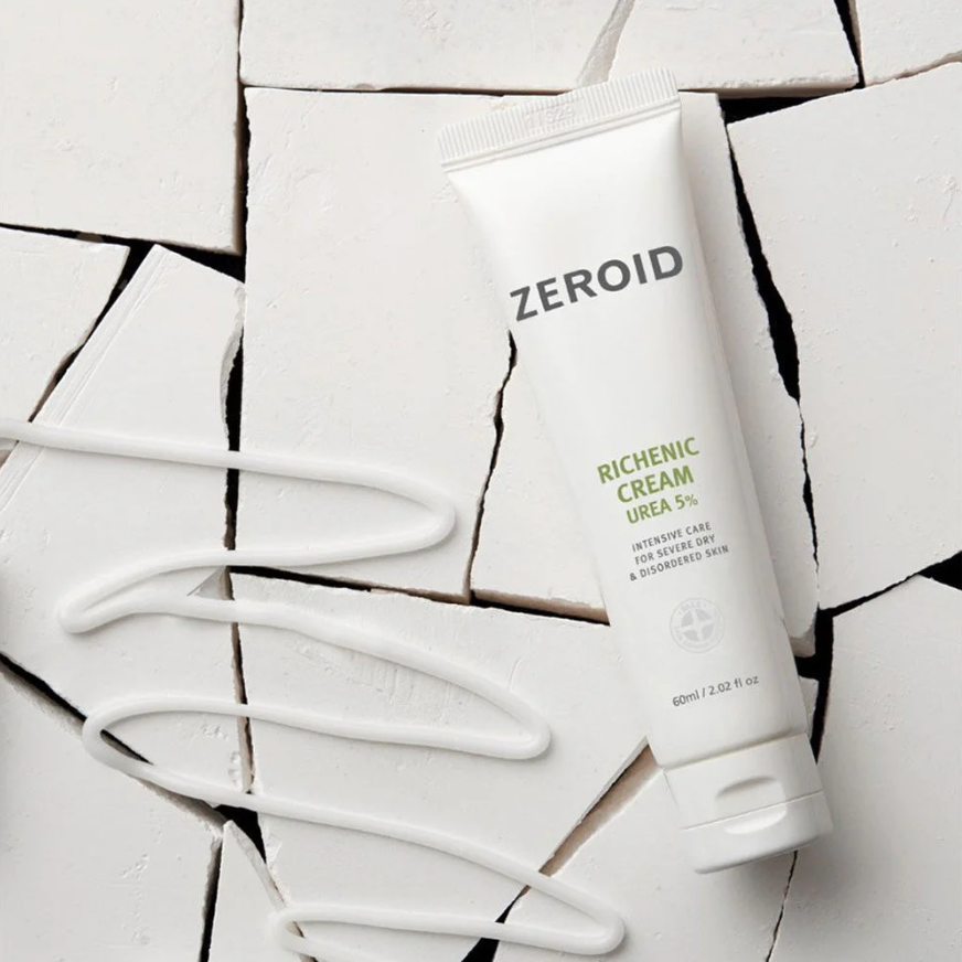 Zeroid Richenic Cream Urea 5% - 60ml for Skin Hydration