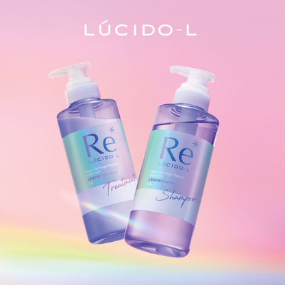 LUCIDO-L High Damage Repair Shampoo 380ml - Nourishes and Restores Hair