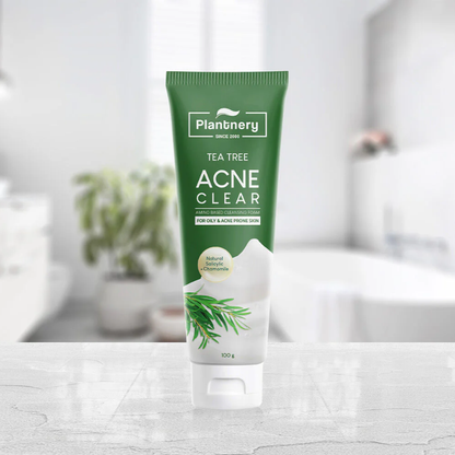 Plantnery Tea Tree Acne Clear Amino-Based Cleansing Foam 100g