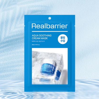 Real Barrier Aqua Soothing Cream Mask - 30ml (Pack of 10)