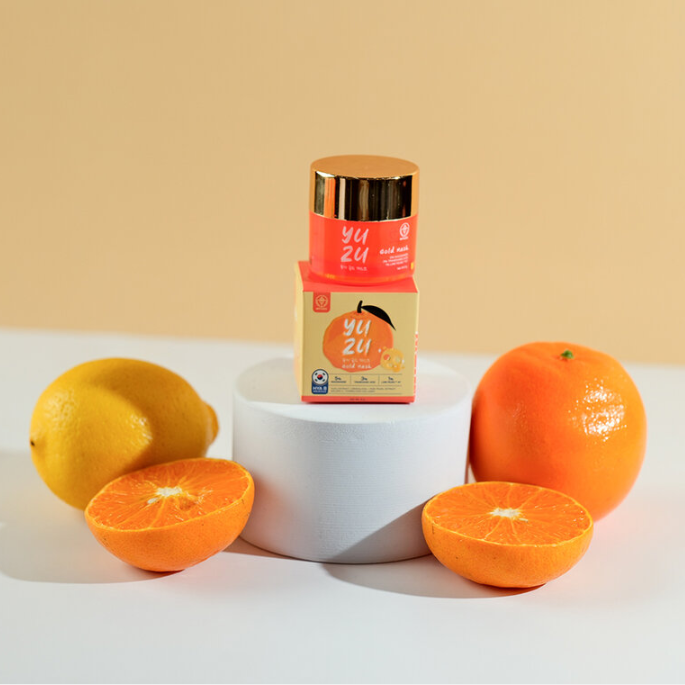 Myuzu Yuzu Gold Brightening Mask - Extra Radiance 6g