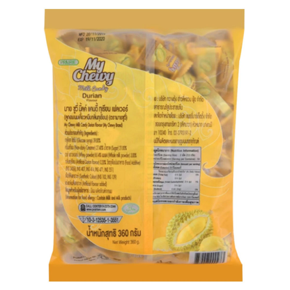 My Chewy Durian Flavored Chewy Candy 360g - Premium Durian Sweet Treat