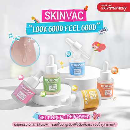 Puricas Skin Symphony White Spotless Reactivating Serum 18ml - Brighten and Rejuvenate Skin