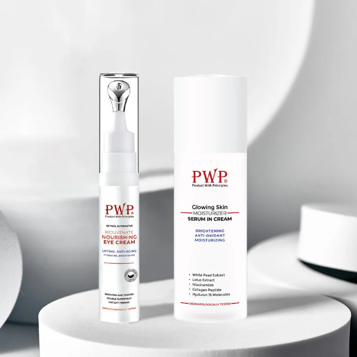 PWP Glowing Skin Moisturizer Serum in Cream 30g - Brightening & Hydrating