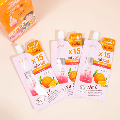 U-Star Bye Bye Dark Spot Vitamin C Serum 8g (Pack of 3)