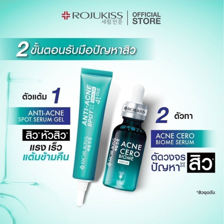 Rojukiss Anti-Acne Spot Serum Gel 15ml – Clear & Gentle Treatment