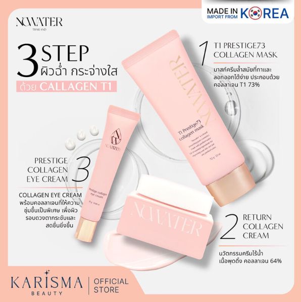 Nowater Prestige Collagen Eye Cream 25g – Anti-Aging & Hydrating