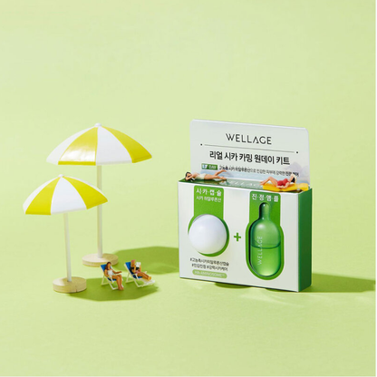 Wellage Real Cica Calming One Day Kit - 15ml