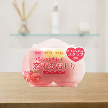 Pelican Hip Care Scrub Soap 80g - Gentle Cleansing for Sensitive Skin