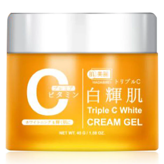 Hadabirei Triple C White Cream Gel 45g – Brightening & Moisturizing Skincare