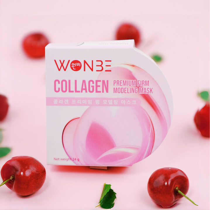 WONBE Collagen Premium Firm Modeling Mask - 24g (Pack of 3)