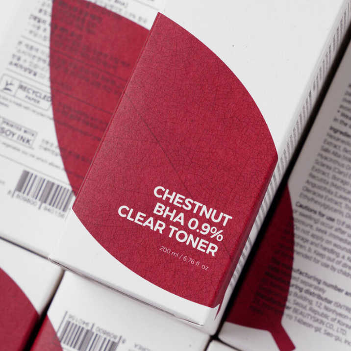 Isntree Chestnut BHA 0.9% Clear Toner - 200ml for Clear, Smooth Skin