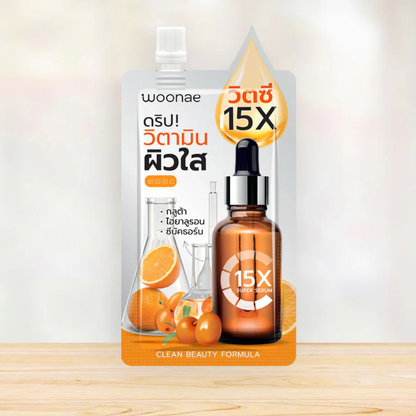Woonae Vitamin C Serum 50g – Pack of 3 for Radiant Skin